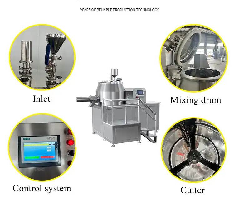 Wet Mixing Granulator