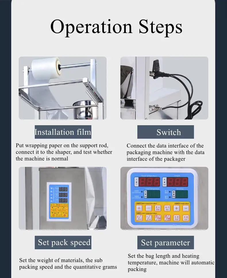 Automatic Sachet Filling and Sealing Machine Automatic Sachet Filling and Sealing Machine