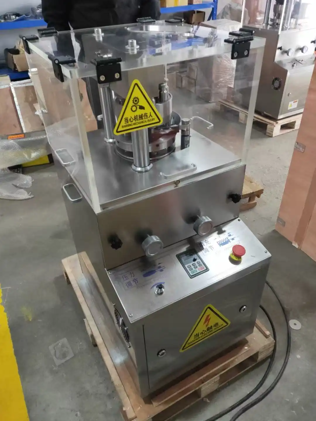 single punch compression machine