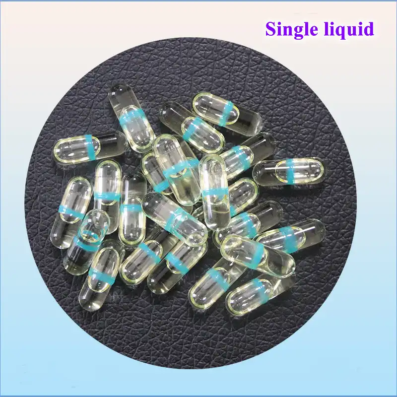 Finished liquid capsules products show: Finished liquid capsules products show: