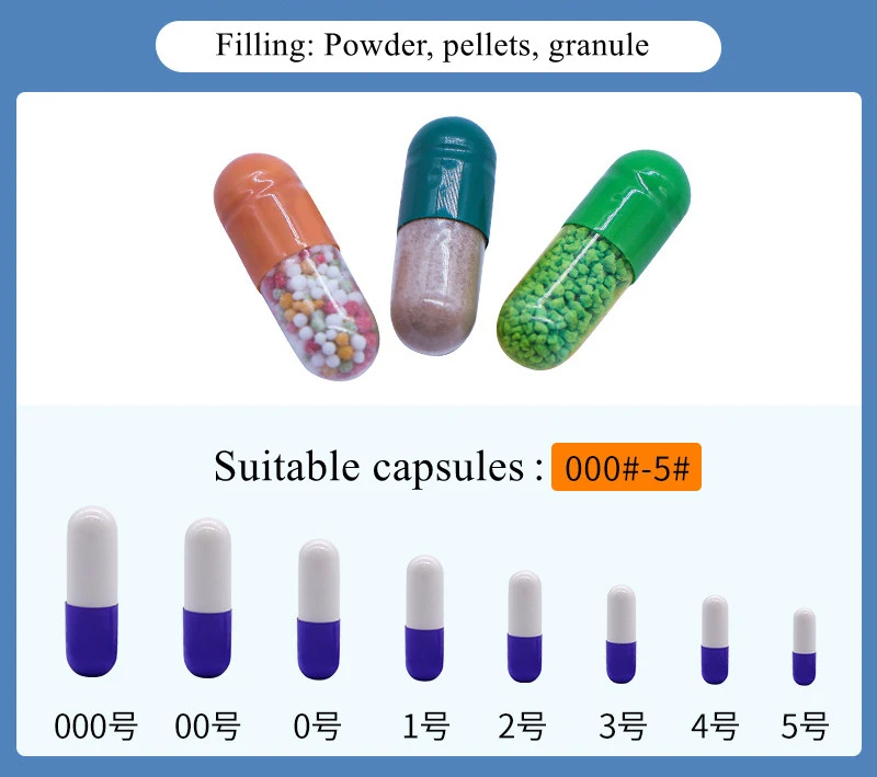 size 3 capsule filling machine