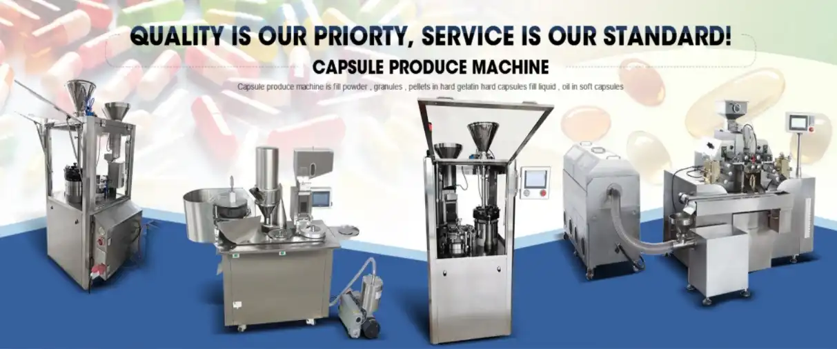 gel cap filling machine