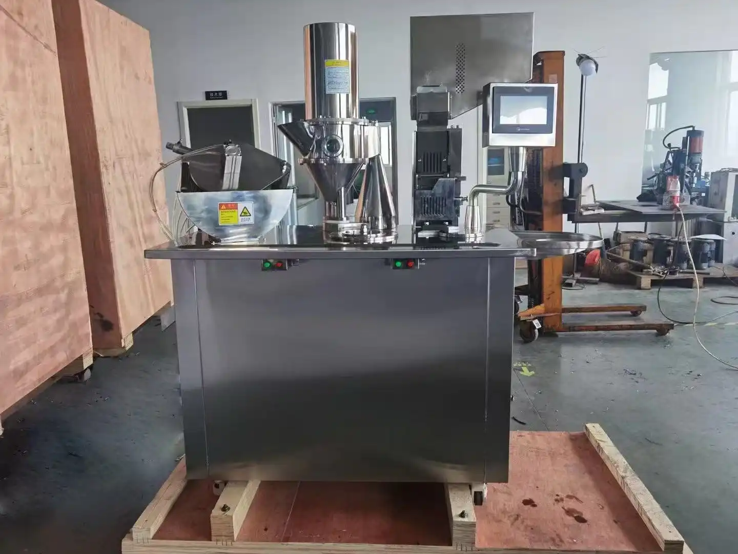 gel cap filling machine