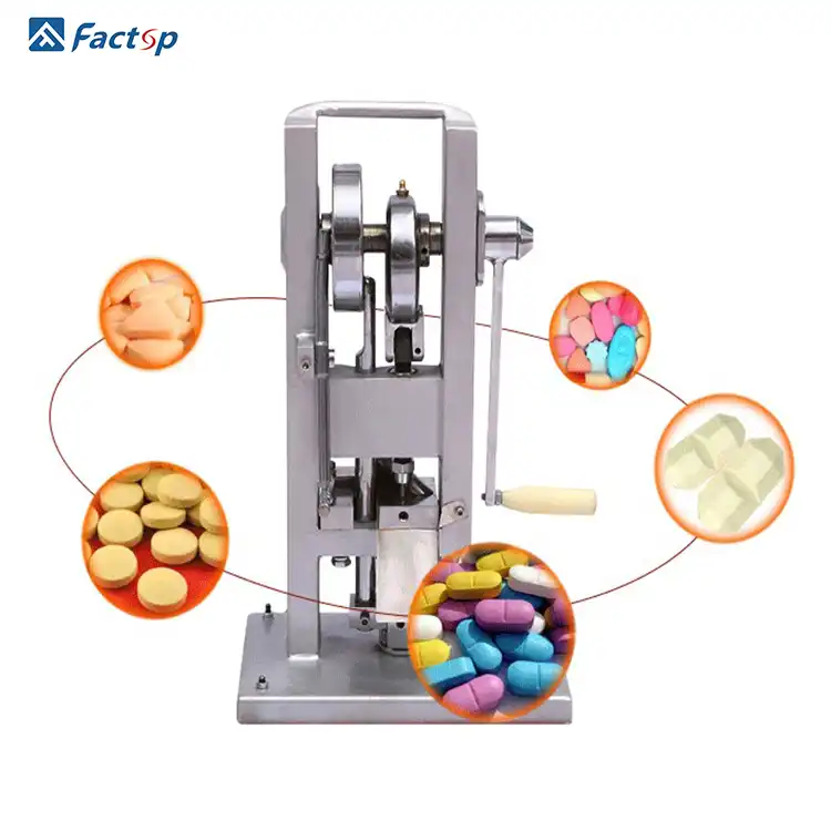 manual hand pressing pill maker