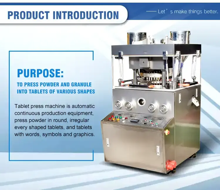 rotary press machine tablet 