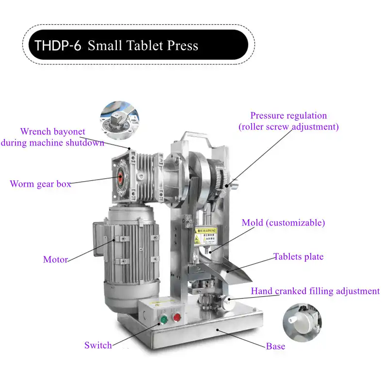 TDP 3 tablet press