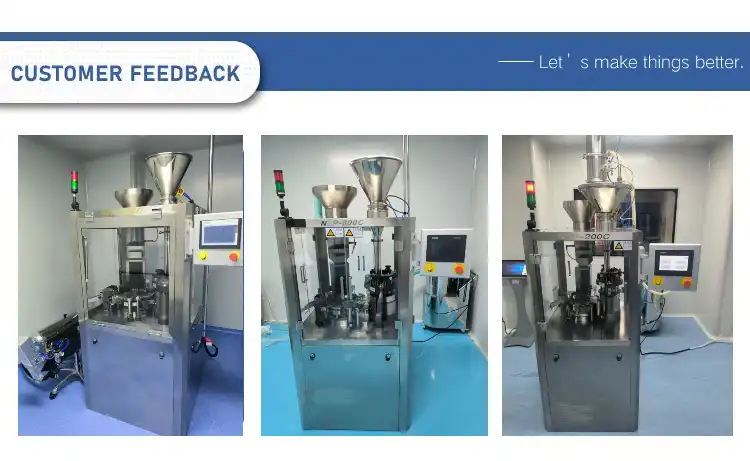 all in capsule filling machine