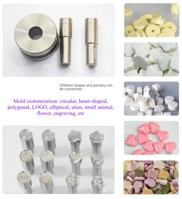 candy tablet press mold pill maker