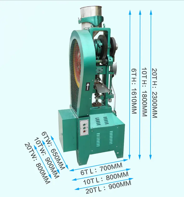 30 Ton Single Punch Tablet Press Machine 30 Ton Single Punch Tablet Press Machine