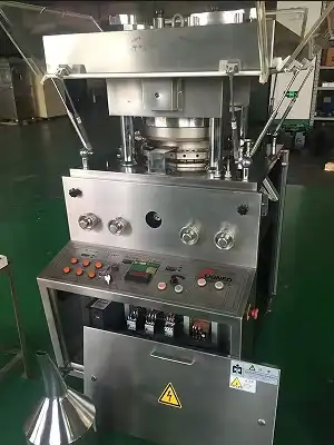 Как поддържате преса за ефервесцентни таблетки?