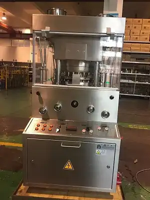 Какво представлява пресата за ефервесцентни таблетки?