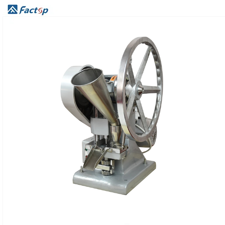 Tabletovací lis s jedním děrovačem