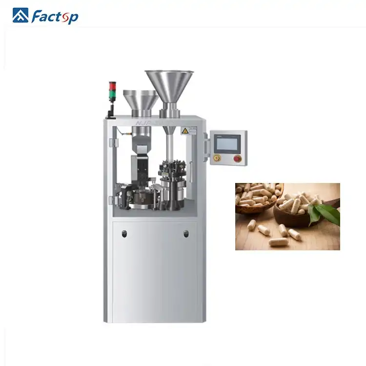 Gelatin capsule filling machine
